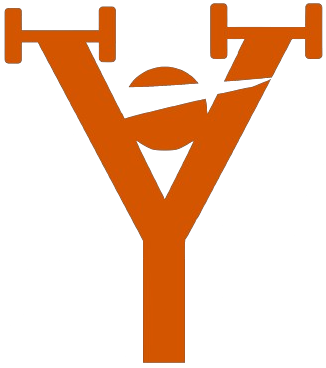 yimcana logo raising dumbells